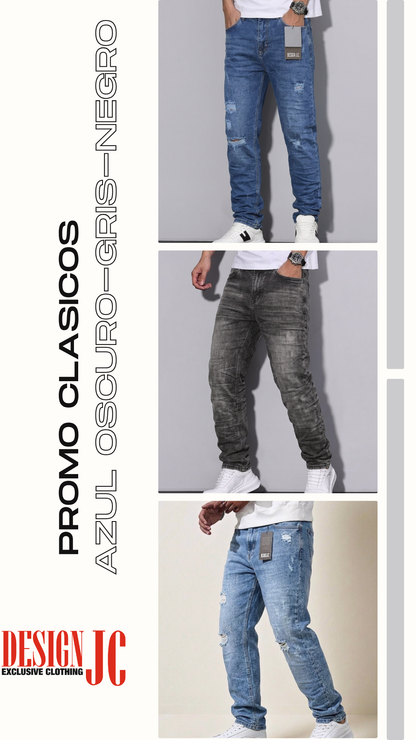 TRIO PANTALONES CLASICOS